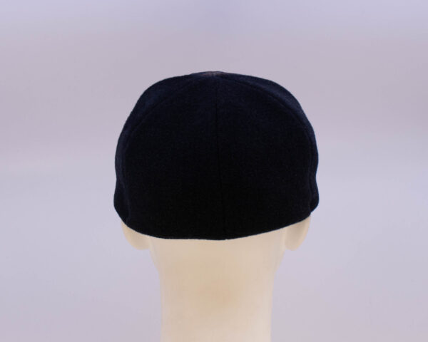 Check: Ball Cap (Mens) - Navy Check/Navy (Back View)