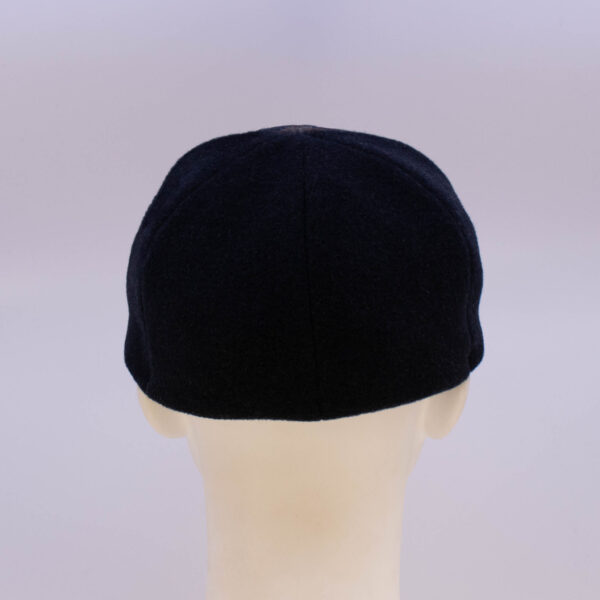 Check: Ball Cap (Mens) - Navy Check/Navy (Back View)