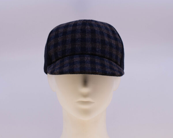 Check: Ball Cap (Mens) - Navy Check/Navy