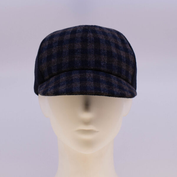 Check: Ball Cap (Mens) - Navy Check/Navy