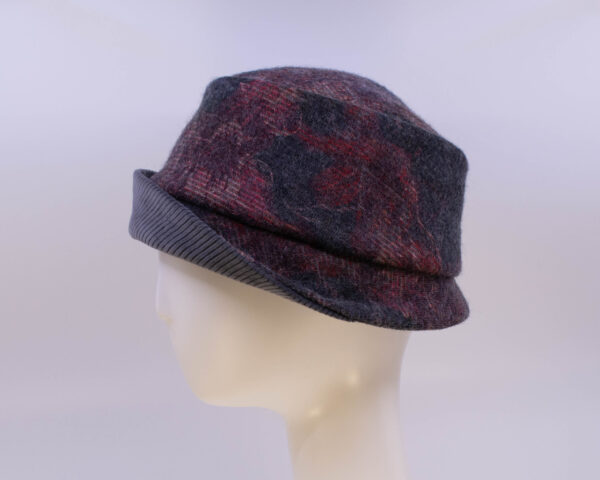 Rose: Lauren - Vintage Rose/Grey (Side View)