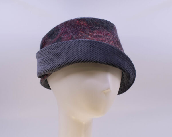 Rose: Lauren - Vintage Rose/Grey (Side View 2)