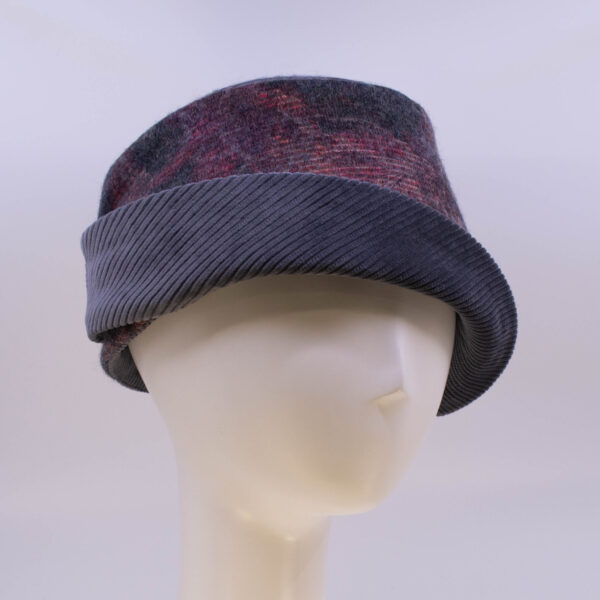 Rose: Lauren - Vintage Rose/Grey (Side View 2)