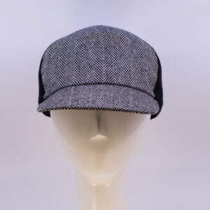 Vintage: Ball Cap - Black & White/Black