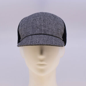 Vintage: Ball Cap (Mens) - Black & White/Black