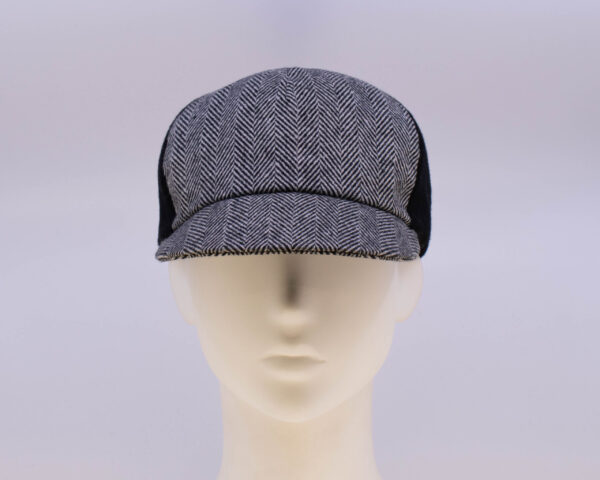 Vintage: Ball Cap (Mens) - Black & White/Black