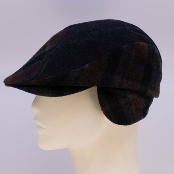 Vintage: Morgan (Mens) - Brown Plaid (Side View)