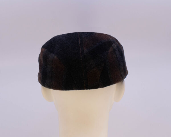 Vintage: Morgan (Mens) - Brown Plaid (View 2) (Back View)