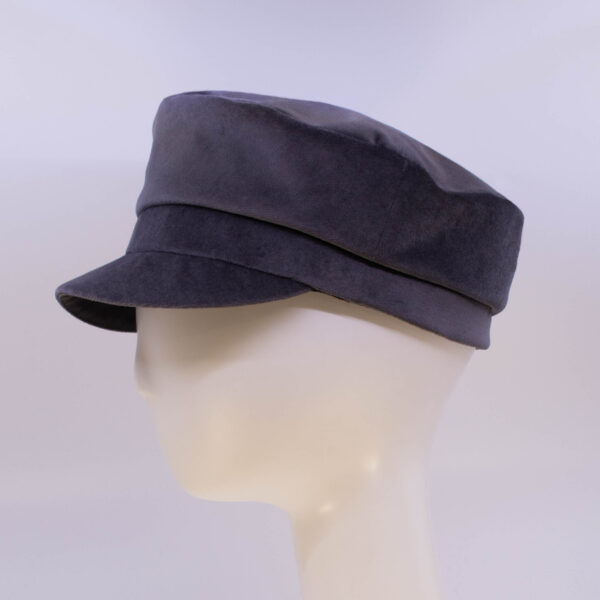 Wool Classic: Perry (Velvet) - Grey (Side View)