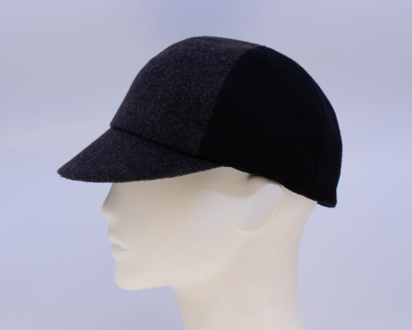 Mohair: Ball Cap (Mens) - Brown/Black (Side View)