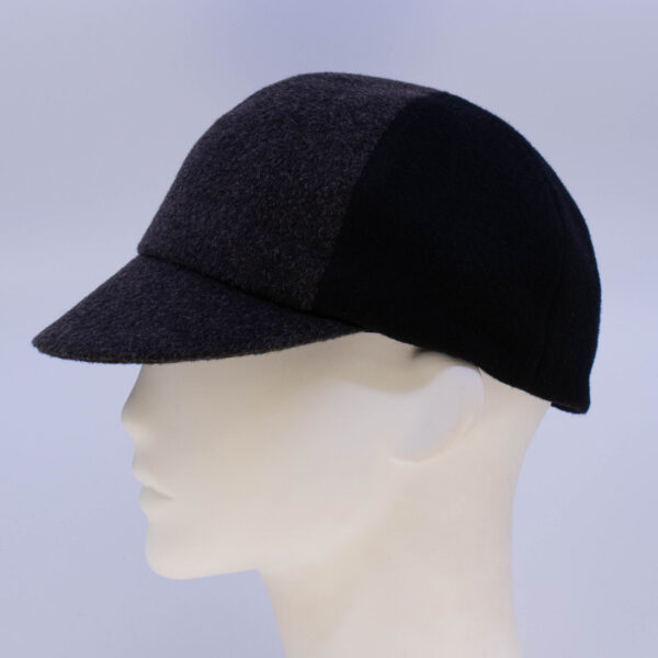 Mohair: Ball Cap (Mens) - Brown/Black (Side View)