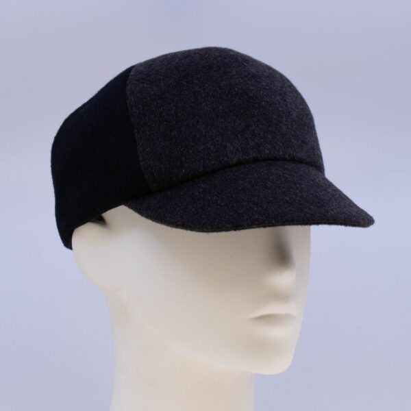 Mohair: Ball Cap (Mens) - Brown/Black (Side View 2)