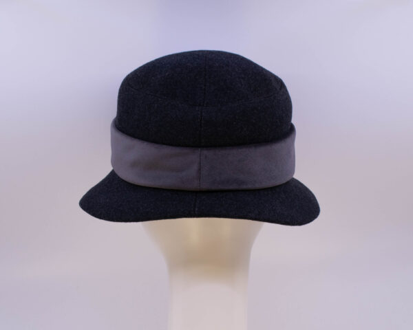 Wool Classic: Kaitlin (Velvet) - Midnight/Grey (Back View)