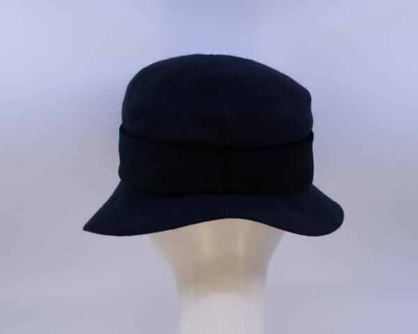 Wool Classic: Kaitlin (Velvet) - Navy/Black (Back View)