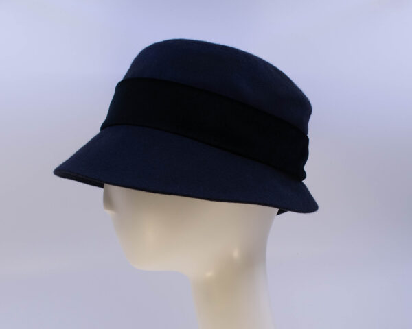 Wool Classic: Kaitlin (Velvet) - Navy/Black (Side View)