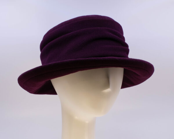 Wool Classic: Miranda (Cashmere) - Maroon (Side View 2)