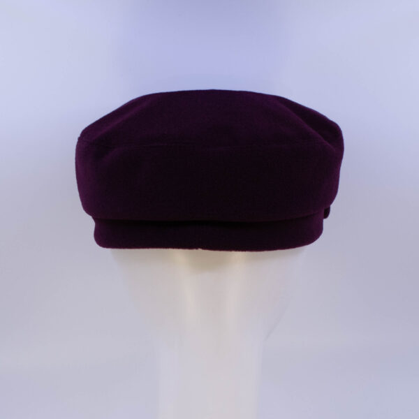 Wool Classic: Perry - Maroon (Back View)