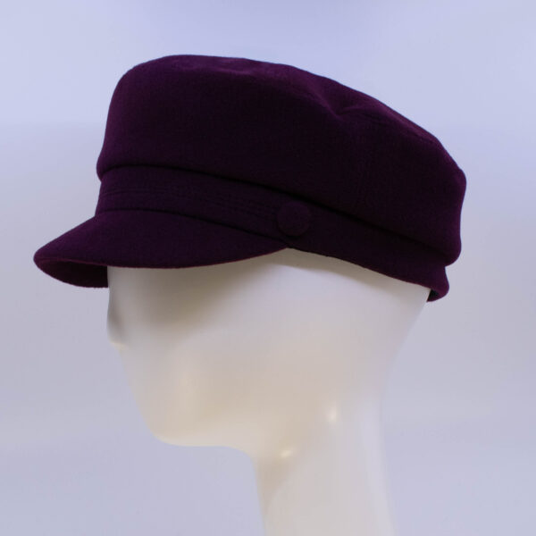 Wool Classic: Perry - Maroon (Side View)