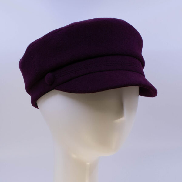 Wool Classic: Perry - Maroon (Side View 2)