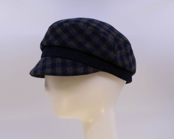 Fall Infusion: Perry - Navy Check (Side View)