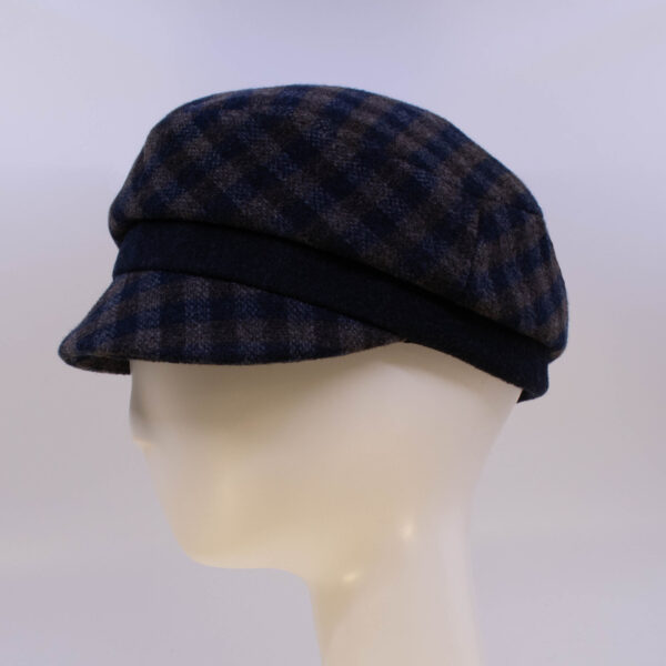 Fall Infusion: Perry - Navy Check (Side View)