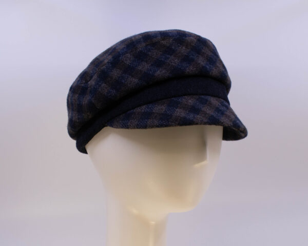 Fall Infusion: Perry - Navy Check (Side View 2)