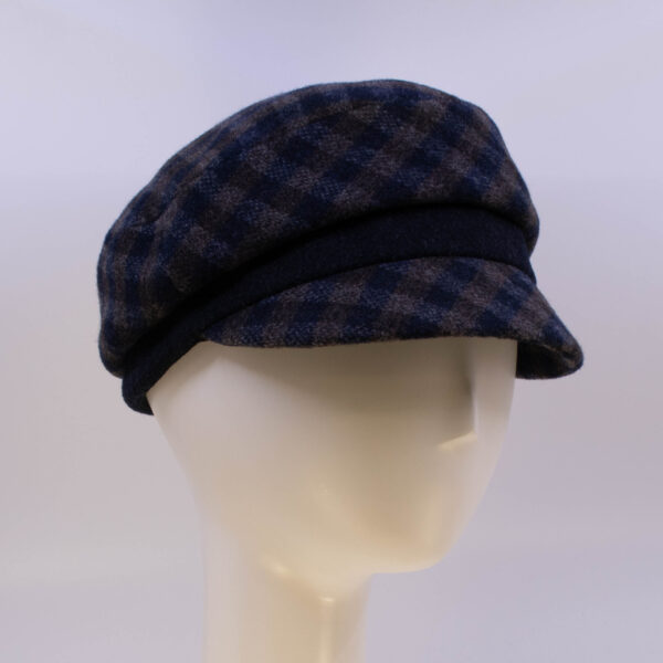 Fall Infusion: Perry - Navy Check (Side View 2)