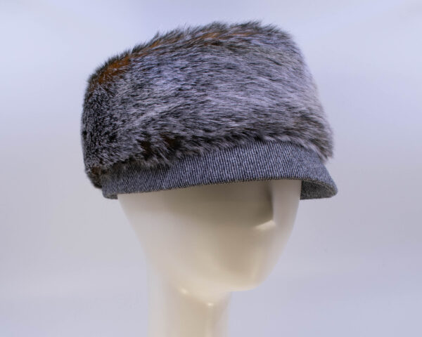 Hidden Fox: Trapper Jane (Faux Fur) - Twill/Fox (Side View 2)