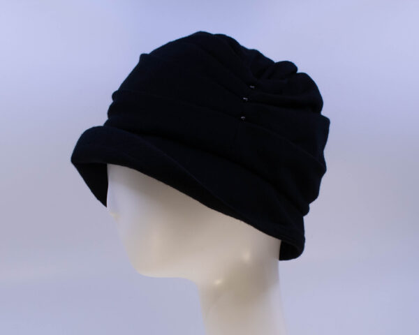 Jersey Girl: Renée - Black Merino (Side View)