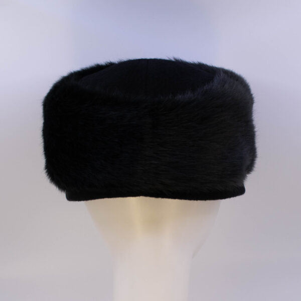 Mohair: Trapper Jane - Black/Sochi (Back View)