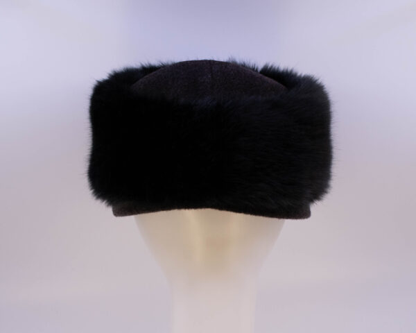 Mohair: Trapper Jane - Brown/Sochi (Back View)