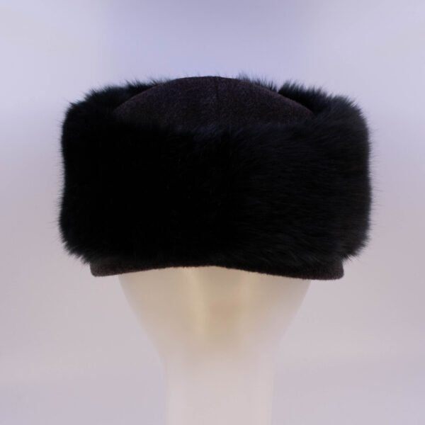 Mohair: Trapper Jane - Brown/Sochi (Back View)