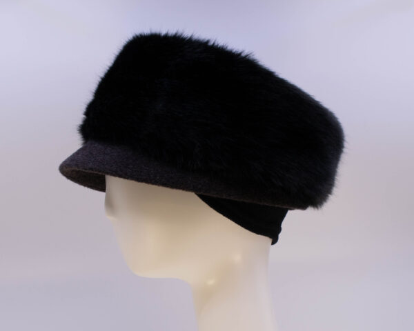 Mohair: Trapper Jane - Brown/Sochi (Side View Ear Cuff)