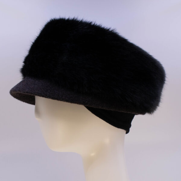 Mohair: Trapper Jane - Brown/Sochi (Side View Ear Cuff)