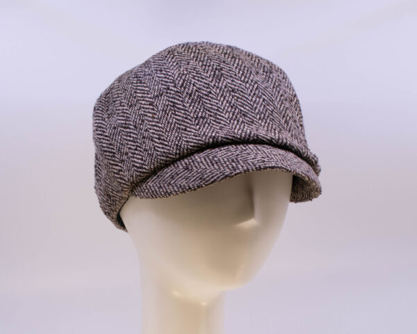 Fall Infusion: Dyllan - Brown Herringbone (Side View 2)